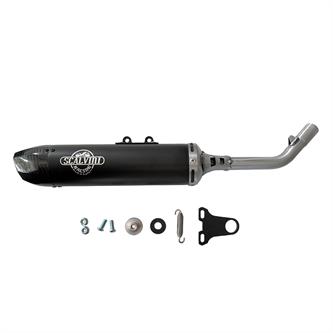 scalvini husqvarna 85 tc 18 22 silenziatore nero carb