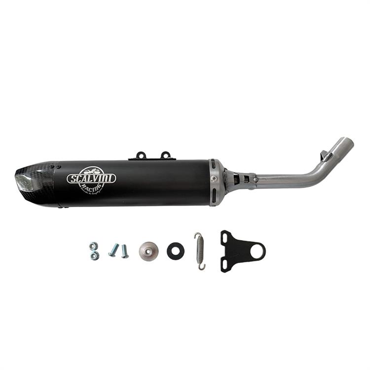 Scalvini KTM 85 SX (18-24) - Silenziatore Nero-Carb