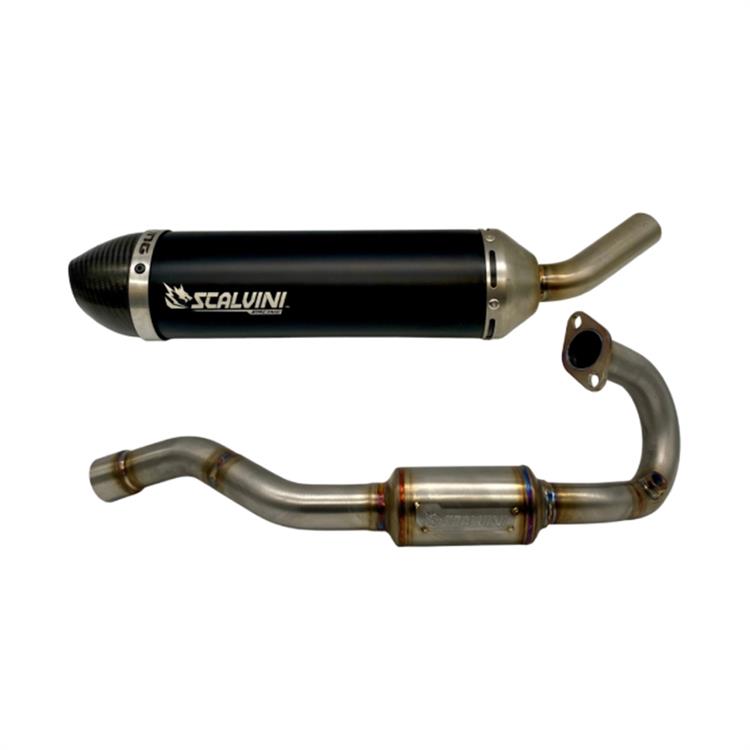 Scalvini SWM SM 125 R (17-20) Euro 4 - completo nero/carbonio
