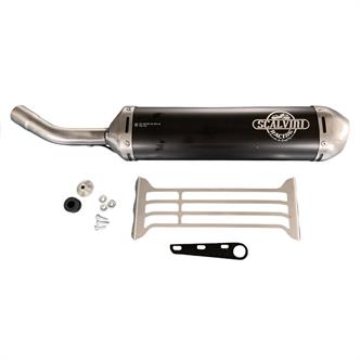 scalvini yamaha yz 250 05 21 silenziatore nero acciaio