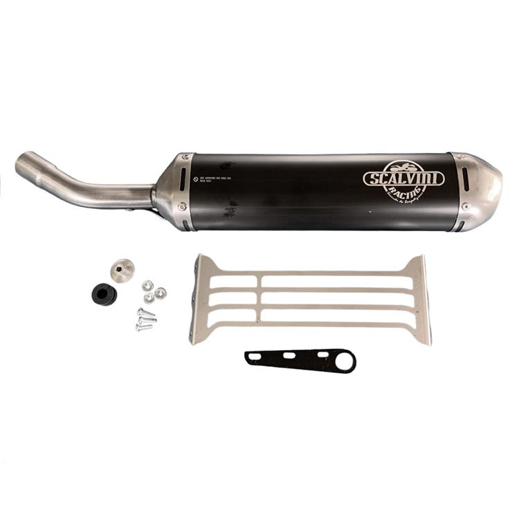 Scalvini Yamaha YZ 250 (05-24) - Silenziatore Nero Acciaio