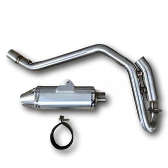 scarico completo pitbike kf2