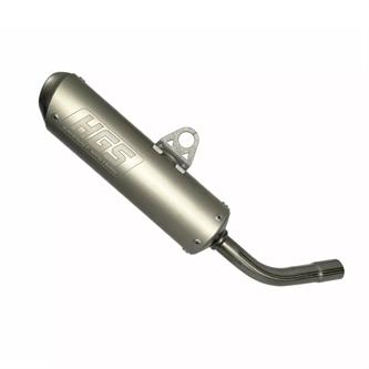 scarico hgs ktm 85 sx 25 silenziatore grigio acciaio