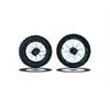 Set Cerchi + Gomme 17/14 Perno ruota 15MM RACING 4 Verde in Cerchi e Gomme
