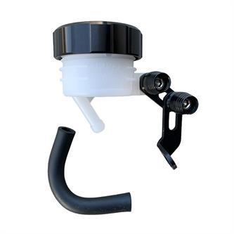 serbatoio vaschetta liquido freni con staffa cnc nero