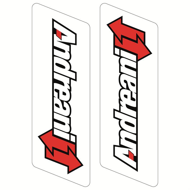 Set adesivi forcelle Andreani (fondo Bianco)