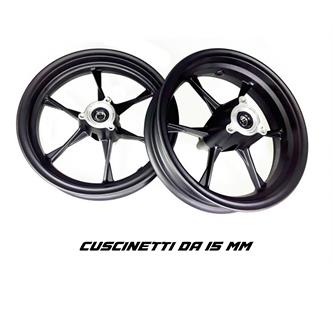 set cerchi light 250 300 12 neri cuscinetto15