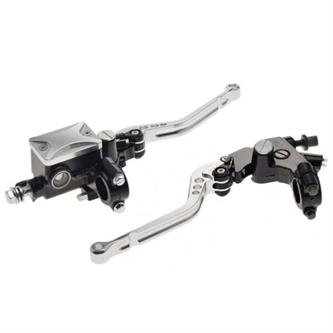 set leve e pompa freno scooter cnc