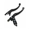 Set leve freno e frizione Standard pit bike Nero in Leve Pedane e Pedali
