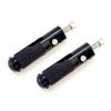 Set pedane richiudibili pit bike minigp Nero in Leve Pedane e Pedali