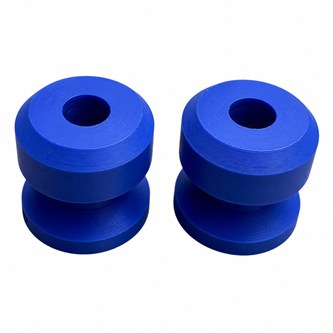 set tamponi perno ruota blu