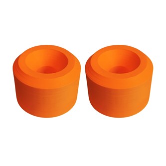 set tamponi perno ruota m6 arancioni