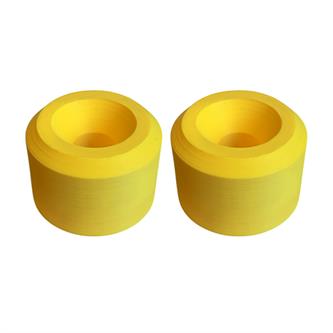 set tamponi perno ruota m6 gialli