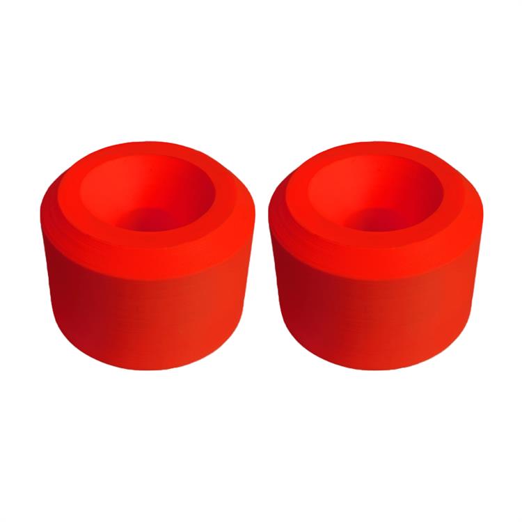 Set tamponi perno ruota M6 Rosso