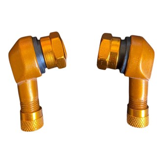 set valvole 90 alluminio m10 oro race