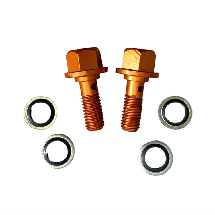 Set viti olio 8 mm Arancione