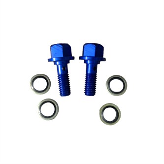 set viti olio 8 mm blu