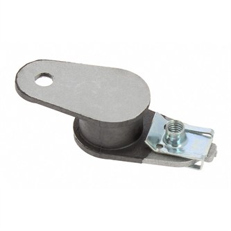 silent block marmitta in alluminio e gomma vulcanizzata lunghezza 76 mm