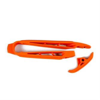 slitta scorricatena ktm 250 exc 08 11 arancione