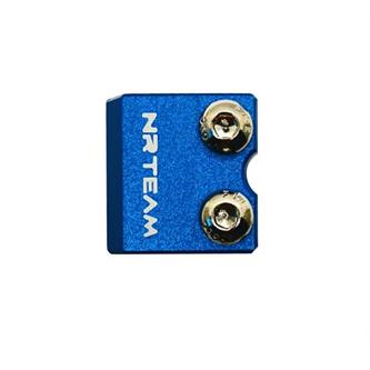 staffa tubo freno honda cr 125 04 07 blu