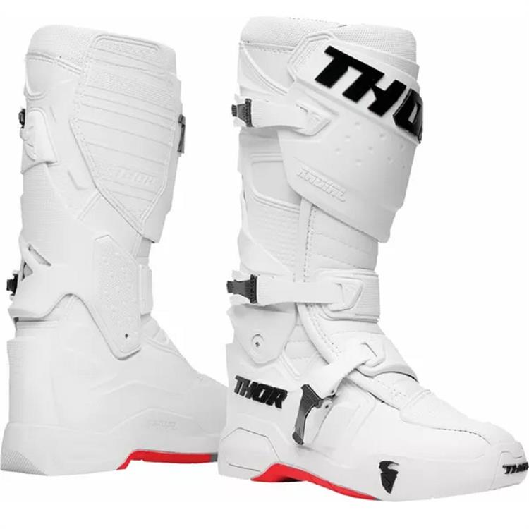 Stivali Adulto Cross Enduro THOR RADIAL Bianco