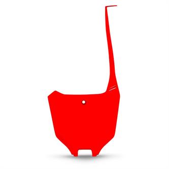 tabella portanumero anteriore honda crf 250 r 22 23 rossa