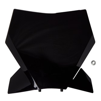 tabella portanumero anteriore ktm 125 sx 23 nera