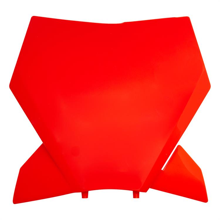 Tabella portanumero anteriore KTM 350 SX-F (2023-2026) Arancione fluo