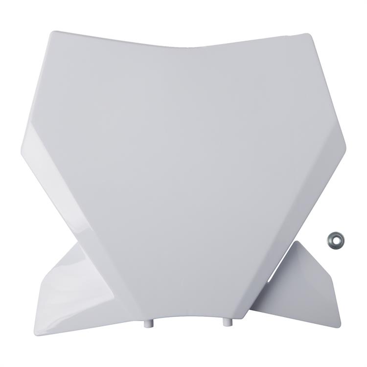 Tabella portanumero anteriore KTM 350 SX-F (2023-2026) Bianco