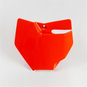 tabella portanumero anteriore ktm 85 sx 18 19 arancione