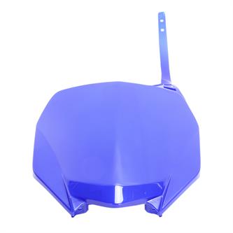 tabella portanumero anteriore yamaha yz 125 22 23 blu