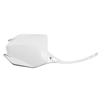 tabella portanumero anteriore yamaha yz 250 22 23 bianca