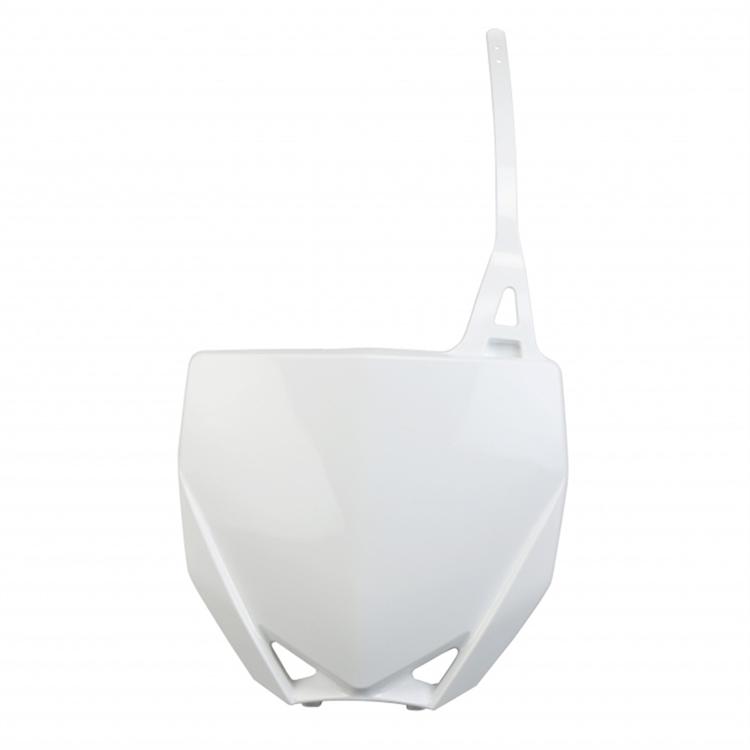 Tabella portanumero anteriore Yamaha YZ 65 (2019-2026) Bianco
