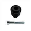 Tampone pedana in Nylon originale Ohvale GP0 EVO 160 (25) Nero in Ricambi Ohvale GP0 EVO