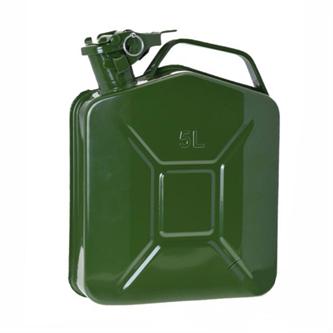tanica carburante in metallo 5 lt