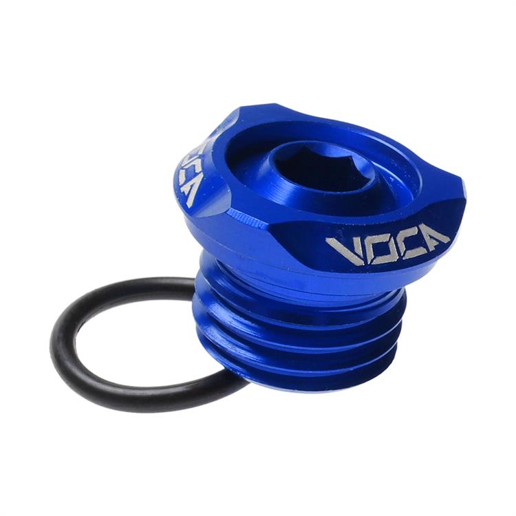 Tappo carico olio AM6 Blu VOCA CNC