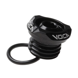 tappo carico olio am6 nero voca cnc