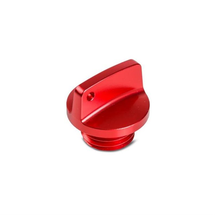Tappo carico olio pit bike ZS 190-212 e DT 190-212 CNC Rosso