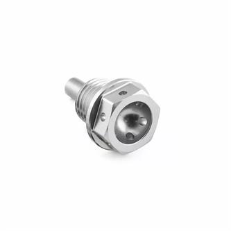 tappo scarico olio honda cb 1300 abs 05 08 ergal argento pro bolt