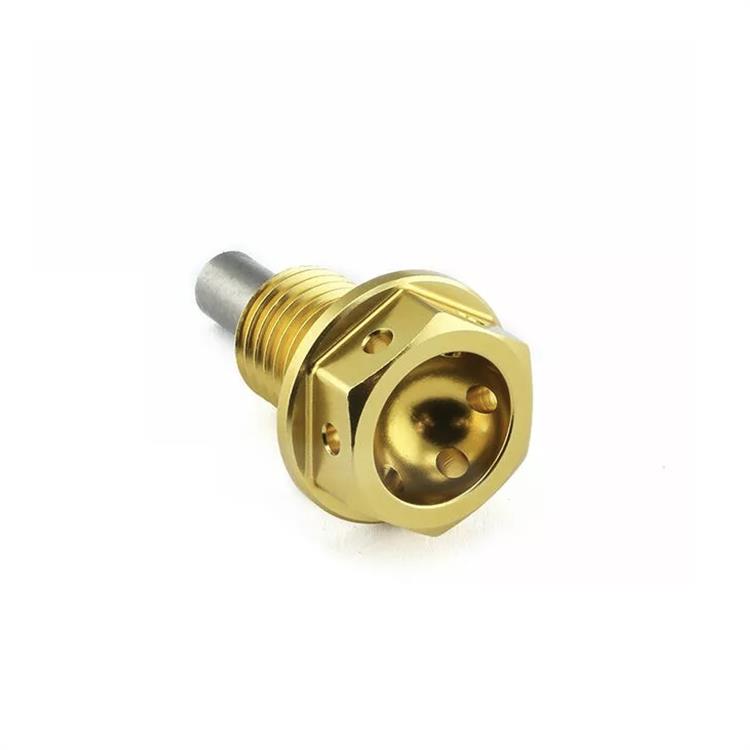 Tappo scarico olio magnetico Honda CBR 1000 RR R ABS Fireblade (2020-2022) ergal Oro Pro Bolt