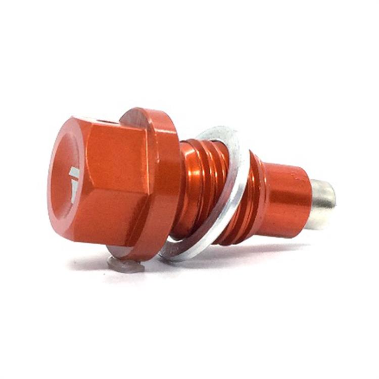 Tappo scarico olio magnetico KTM 125 EXC (98-16) arancione