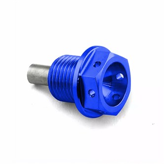 tappo scarico olio triumph daytona 675 r 11 12 ergal blu pro bolt