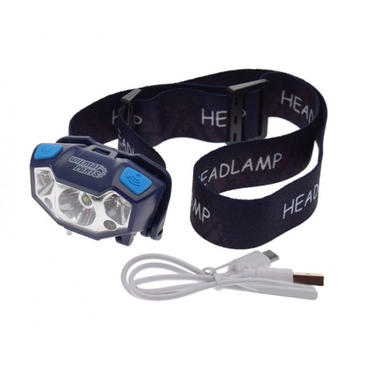 Torcia da testa Led ricaricabile USB 5W