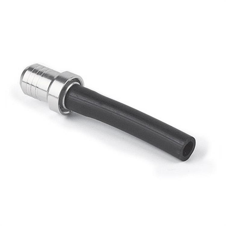 Tubetto sfiato tappo benzina Nero Argento