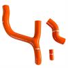 Tubi radiatore KTM 350 EXC-F (12-16) arancioni in Telaio