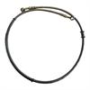 Tubo olio freno anteriore 100 cm 10/10 Nero in Freni