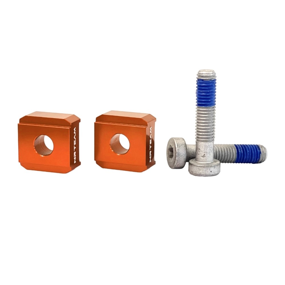 Kit rialzi manubrio KTM 150 EXC (2020-2023) - 10 mm NRTeam Arancione