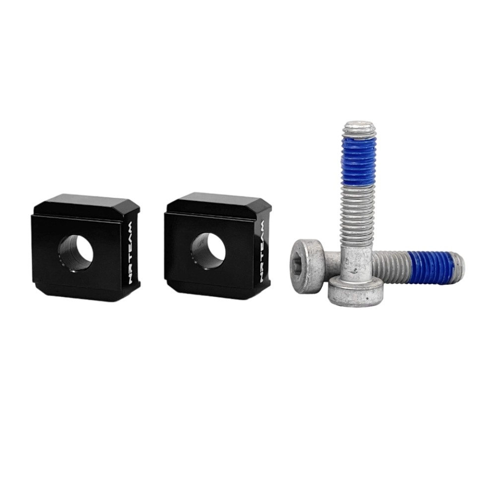 Kit rialzi manubrio Husqvarna 450 FE (2014-2023) - 10 mm NRTeam Nero
