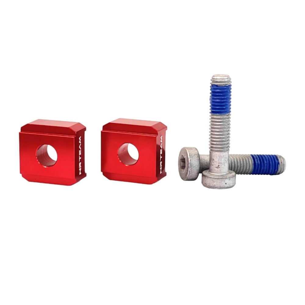 Kit rialzi manubrio KTM 250 EXC-F (2012-2023) - 10 mm NRTeam Rosso